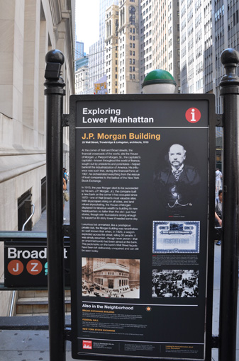 J.P Morgan boarding in het Financial District