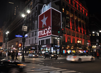 Flagstore Macy's aan Heralds Square in Midtown Manhattan New York