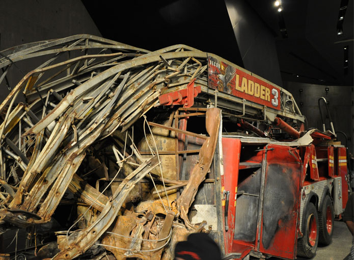 Top 10 bezienswaardigheden in New York 9-11 Museum Ladderwagen