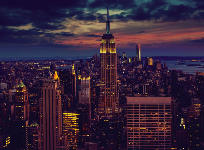 Top 10 bezienswaardigheden New York vanaf Top of the Rock